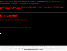 Tablet Screenshot of elsamarini.net
